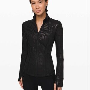Lululemon define jacket size 8 frontispiece foil